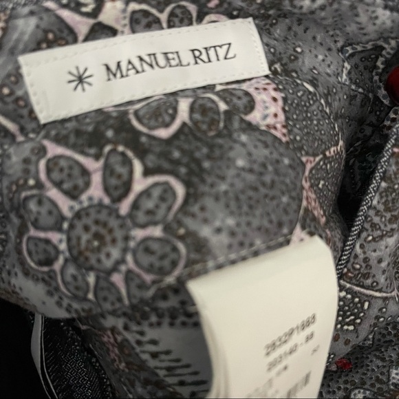 Manuel Ritz Baggy Fit Chambray Pants - Picture 11 of 14